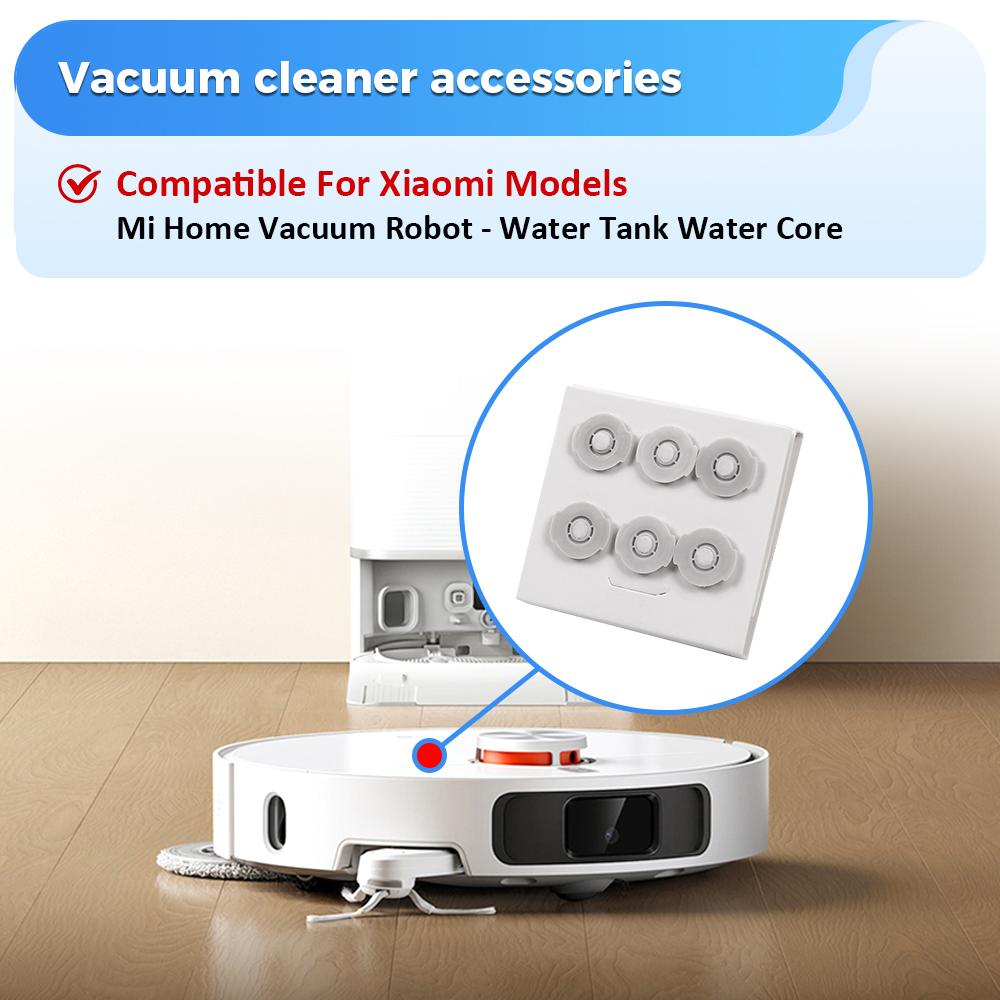 Water Tank Filter for Xiaomi 1st SDJQR02RR for Roborock S50 S51 S52 S55 T6 T65 S5 S6 S5 Max S6 Pure Vacuum Cleaner Water Core Replacement