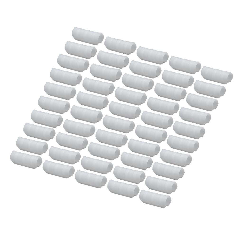 50 Stück 10cm Gewächshausfolienklemme Hitzebeständiger Rohrclip Gartenrahmen Rohrklemme für Garten