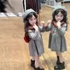 Girls Autumn Knit Dress Long Sleeve Princess Sweater Dress For Toddler And Kids Outerwear