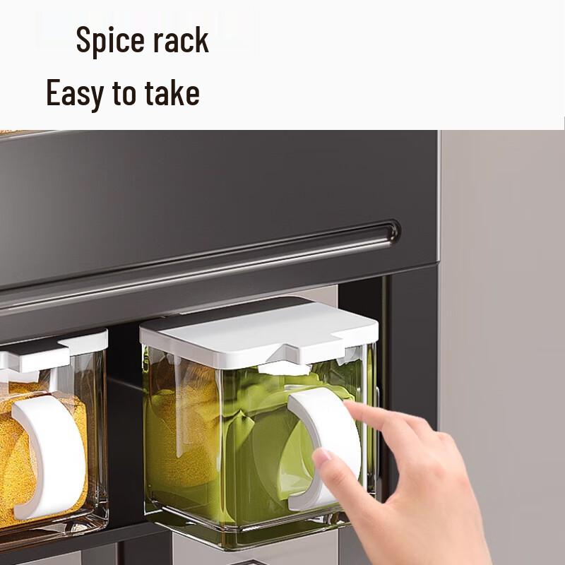3-Tier Kitchen Spice & Knife Rack