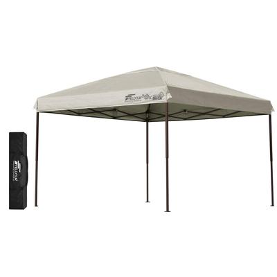 FIELDOOR Planenzelt, optionale Teile erhältlich, einfach aufzubauen, sehr wasserabweisend, Silberbeschichtung, UV-Schutzbeschichtung, Outdoor-Camping-Grill, 3,0 x 3,0 m