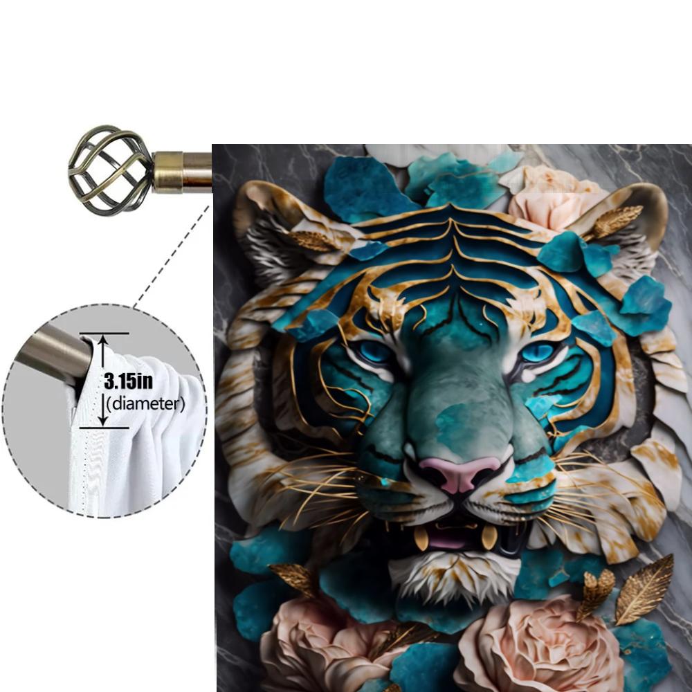 Window Home Interior Kitchen Curtains for Living Room 2 Pieces Blackout Curtains Door Curtain Trend Bedroom Decoration Partition