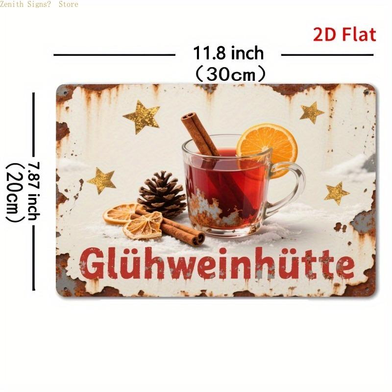 2D Flat Universal Design Iron Tin Sign with Robust Construction and Weather-Resistant Features for Wall Decor
