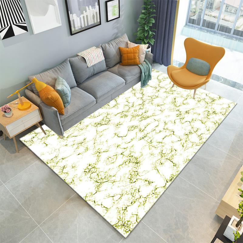 

1PC Marble texture printed Carpet Rug for Living Room Bedroom Home Sofa Decoration,Non-slip Floor Mat Floor mat 40x60cm( 15x23in )