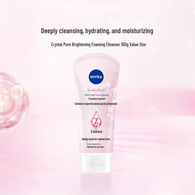 Nivea Crystal Pure Brightening Foam Cleanser