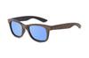 Ocean Sunglasses Unisex Polarized Wood Color [Shark] (Blue Lens) Ocn-30000-4 [Authentic]