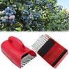 Rastrello Pettine Raccogli Frutti di Bosco, Paletta Raccogli Mirtilli in Plastica, Strumento Raccogli Frutta, Rastrello Paletta per Mirtilli, Strumento Raccoglitore di Frutti di Bosco Portatile