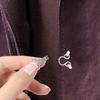 50 Pezzi Ganci Occhiello Metallici Resistenti Chiusure da Cucito per Reggiseno Riparazione Abbigliamento Gonne Pantaloni Progetti di Artigianato Gioielli