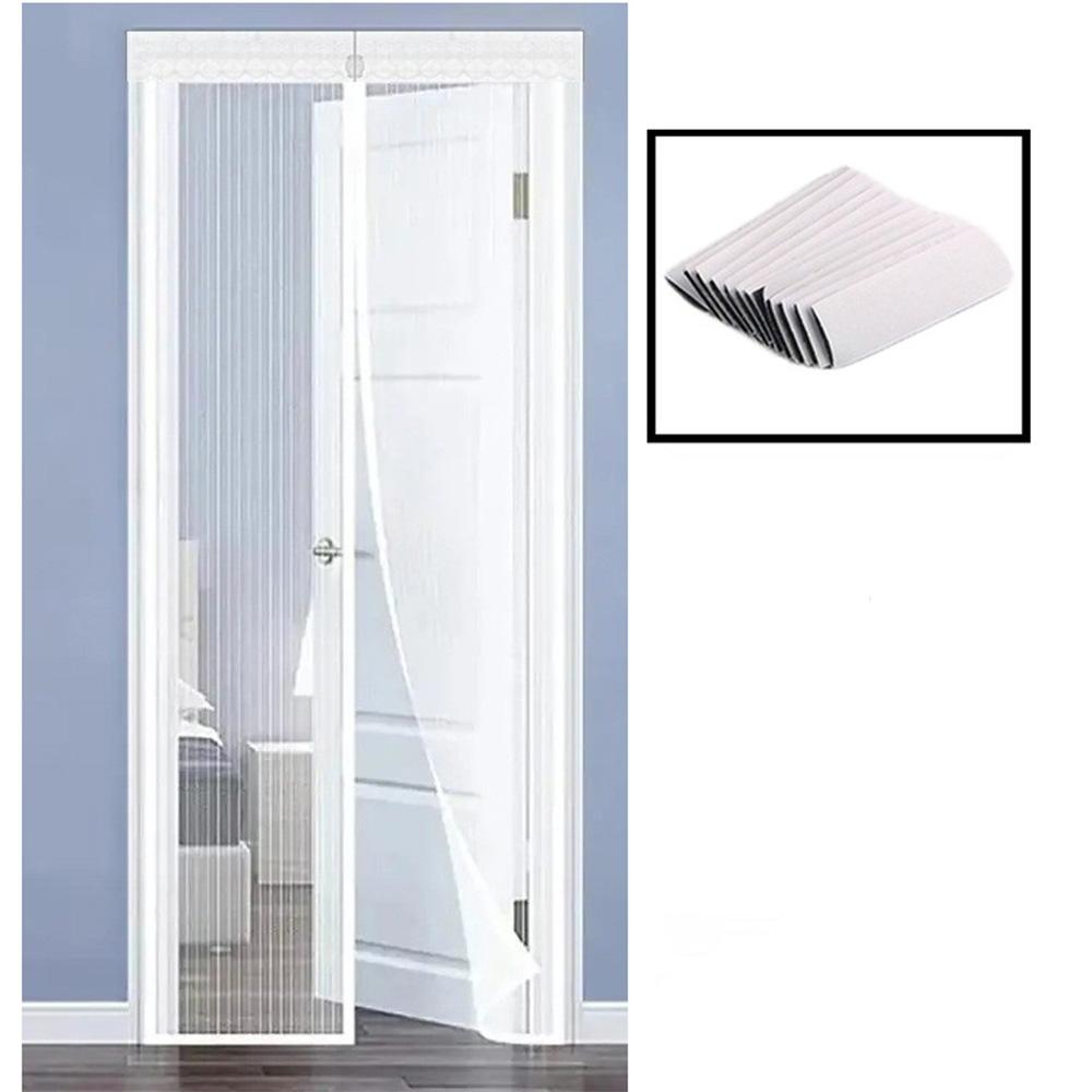 Magnetic Door Curtain Anti Mosquito Insect Net Summer Fly Screen Net Punch-Free Mosquito Nets For Window Invisible Mesh Gauze