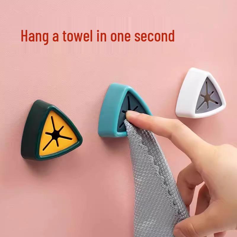 Crochet Porte-Serviettes de Bain Sans Perçage - Clip Mural pour Serviettes de Toilette