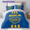 Boca Juniors Pattern Bedding Set Quilt Cover Pillowcase Home Decor Gift (1 * duvet cover + 2 * pillowcase, without core)