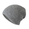 Winter hat women's warm knitted hat high quality wool blend solid color ear protection casual versatile wool hat