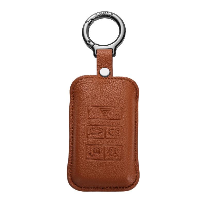 Jaguar Car Key Case for XEL, XFL, E-PACE, I-PACE, F-TYPE – Unisex Shell and Buckle