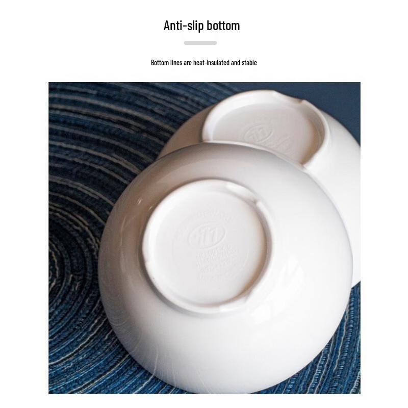 777 Melamine Round Rice and Soup Bowl