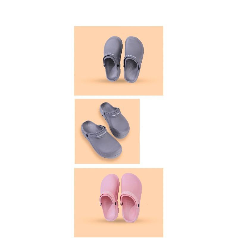 Men Women EVA Chef Shoes Non Slip Waterproof Oil Proof Shoes Comfortable Workers Slippers Outdoor Fishing Shoe