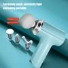 DYS Mini Fascia Massager, Electric Percussion Massager with 4 Massage Heads, Portable Device for Deep Muscle Relaxation