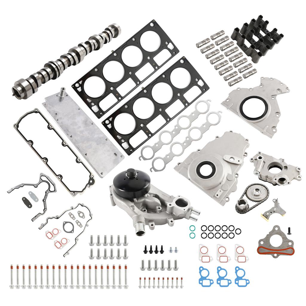 NON AFM DOD Cam Lifter Kit with Valley Cover +more for Chevy GM Truck 5.3L 07-13