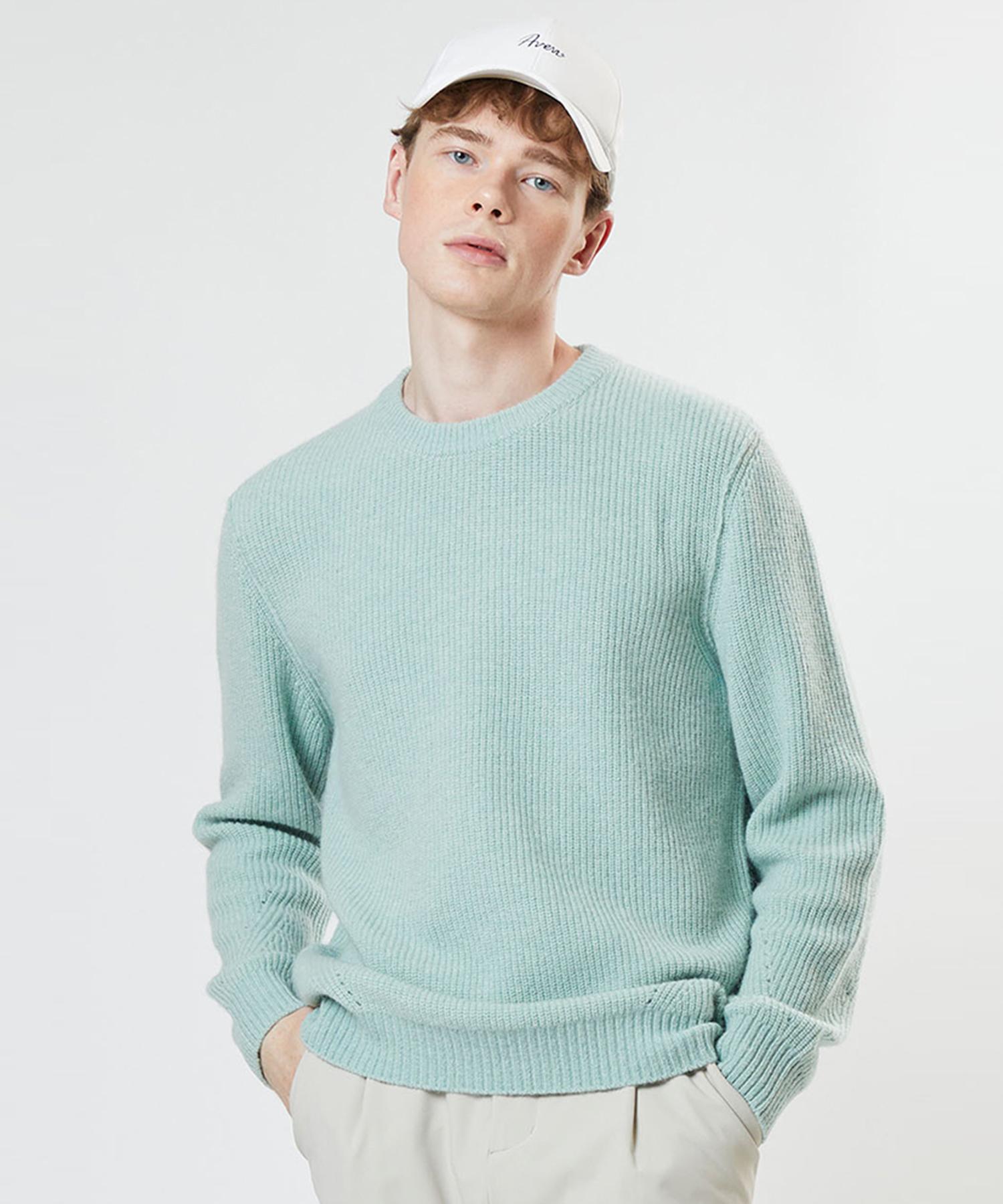 A Ben Baby Alpaca Wool Knit Mint 1
