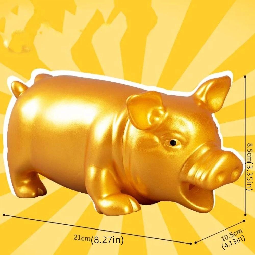 Big Fat Pig Pets Dog Toys Squeeze Function Squeak Vent Pig Fat Pig Squeeze Sound Toy Vent Tool