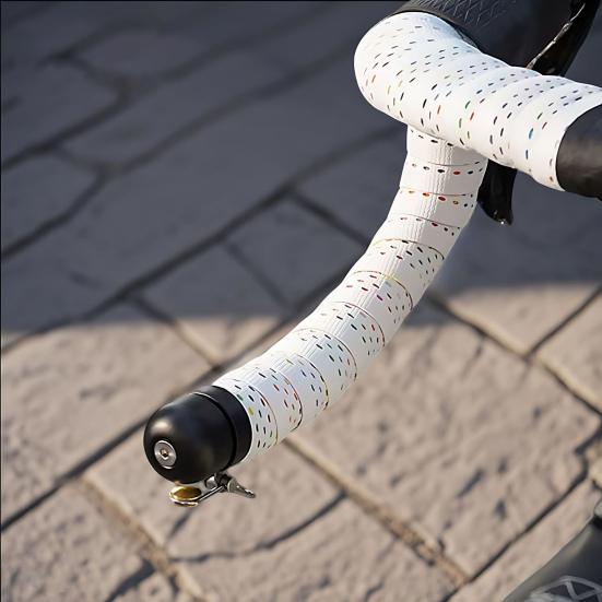 Bicycle Handlebar End Bell 80dB Crisp Loud Sound Lightweight Universal 22.2MM MTB Road Mountain Bicycle Grip Handle End Alarm Bell Bike Accessories