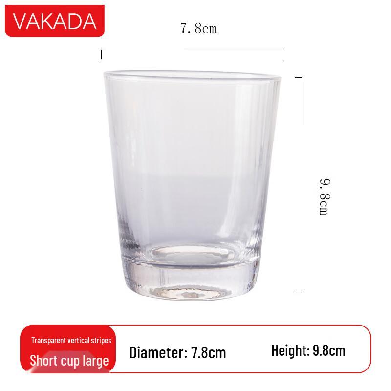 

VAKADA High Borosilicate Glass Drink Cup