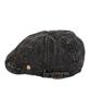 Yunibeosyeolkemiseuteuli Vintage Washed Black Denim Hunting Cap