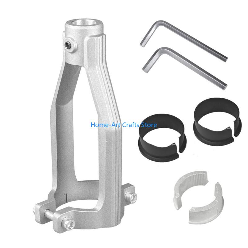 Y3NA Aluminum Square Hole Drill Bit Adapter Attachment for Most Standard Power Drills