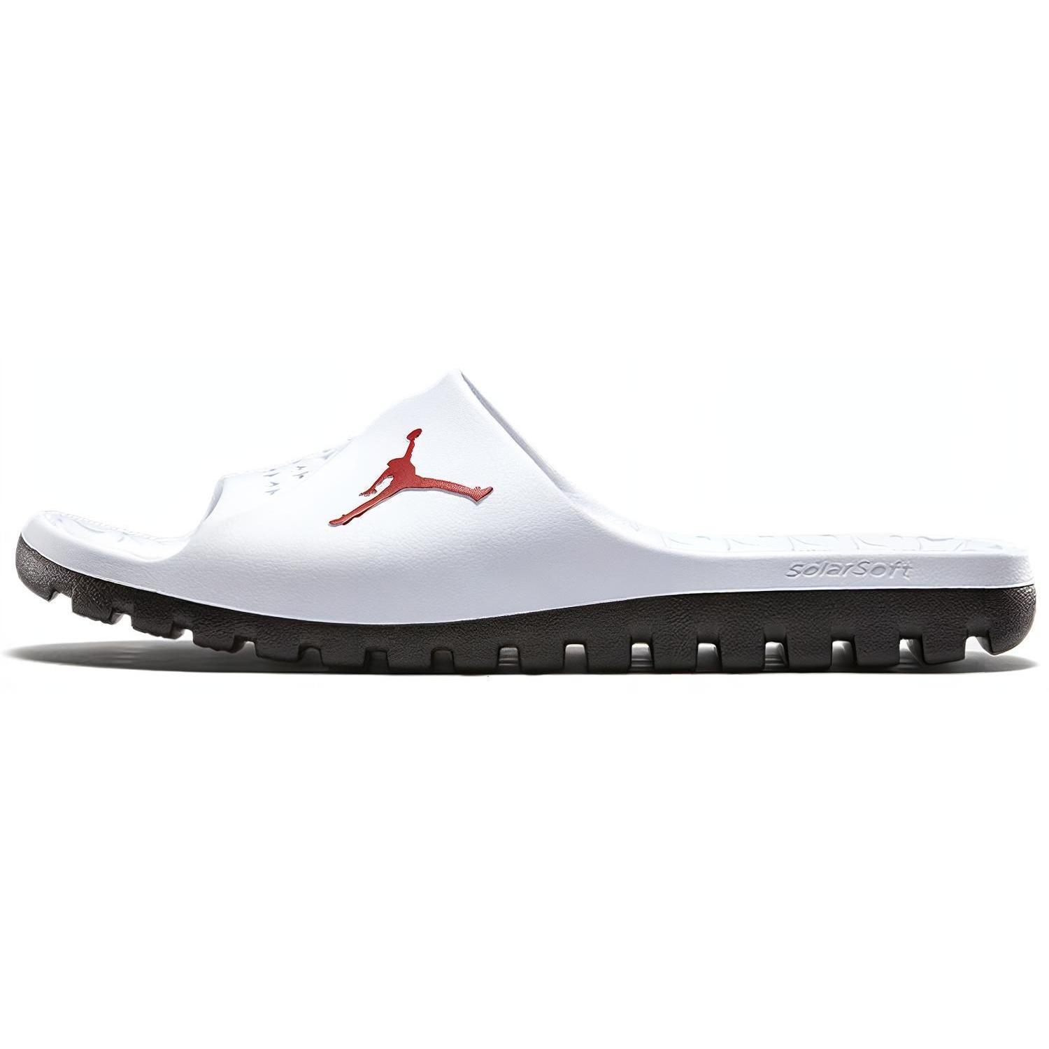Air Jordan Super.Fly Team Slide  White Gym Red  Men s 716985-102 EU 47.5