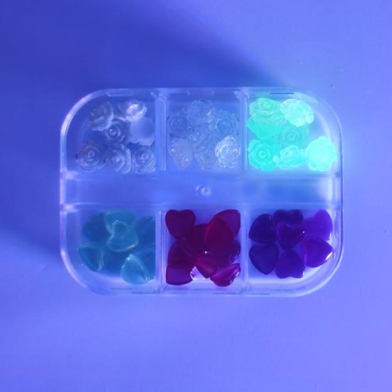 Delicate Nail Art Jewelry Luminous Decoration Multi-use