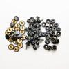 30 Sets Screw Snap Fastener, 15mm Screw Press Studs Canvas Snaps Stainless Fastener Screw Snaps Marine Press Studs Kits
