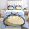 Neighbor Totoro Print 3Pcs Bedding Setduvet Cover With 2 Bedropillowcase Home Birthday Gift