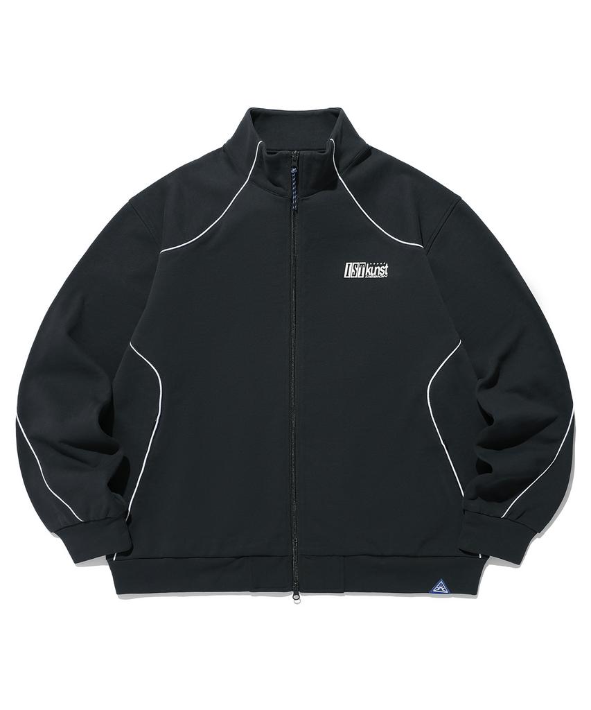 Istkunst Jersey Piping Track Jacket_Black(Ik2Dfmb907A)
