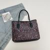 Große Tragetasche mit Leopardenmuster für Damen, neue Herbst- und Wintermode, Schultertasche, Pendler, Retro, tragbar, Unterarmtasche