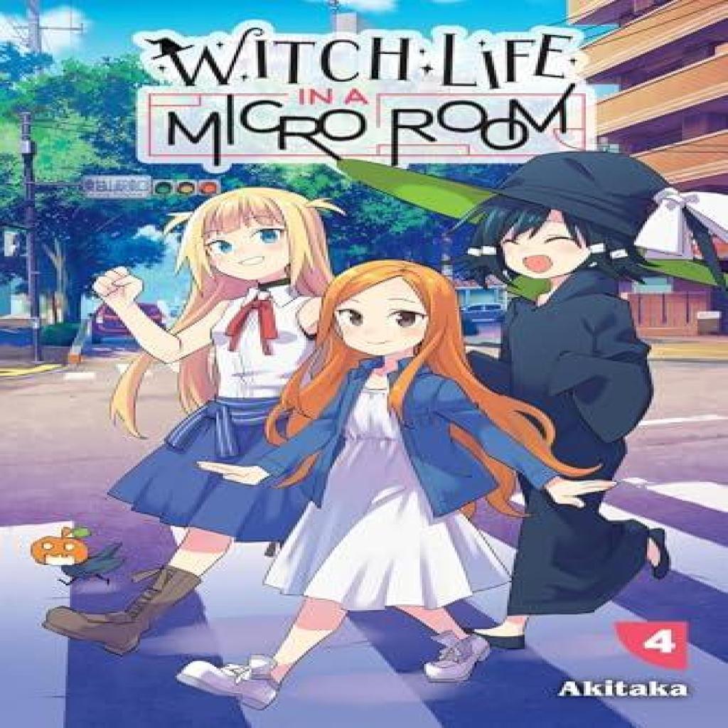 Witch Life in a Micro Room Vol. 4 by Akitaka Akitaka Paperback Book 9781975374280