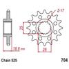 For BMW F850GS 2018-2024 adv 18-23 F900R F900XR -2024 F900GS Adventure 2024 525 Motorcycle Front Sprocket