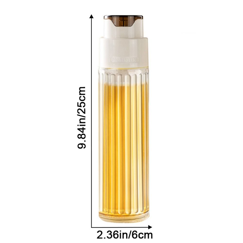 Transparent Gravity Glass Oil Pot Thickened Glass Oil Dispenser Oil Container  Kitchen Gadget