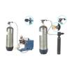 Scubas Diving Tanks Refill Adapter With Gauge and Hose Aluminum Alloys Diving Oxygen Cylinder Refill Adapter Enduring