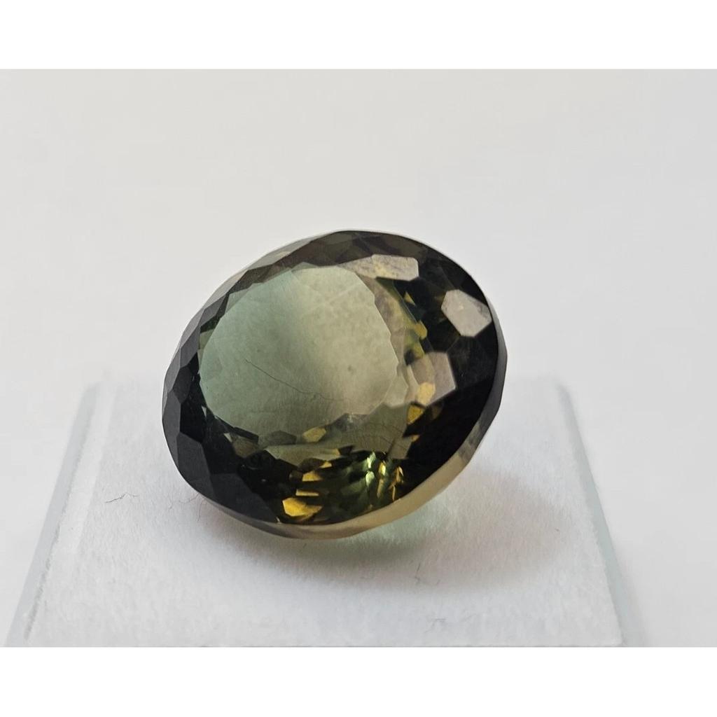 15+ Ct Natural Green Hiddenite Oval Cut Fabulous Loose Gemstone