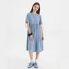 Cotton String Short Sleeve Long Dress 79 000 Won Newsd2300