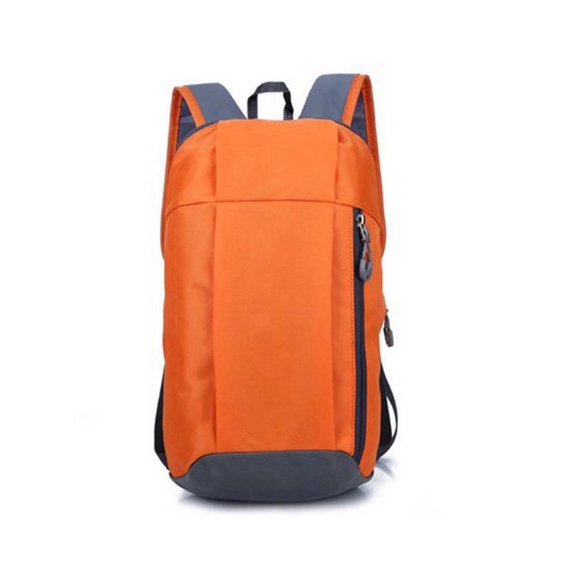 10L Outdoor Sports Light Weight Waterparoof Backpack Travel Hiking Bag Zipper Adjustable Belt Camping Knapsack Men Women Child