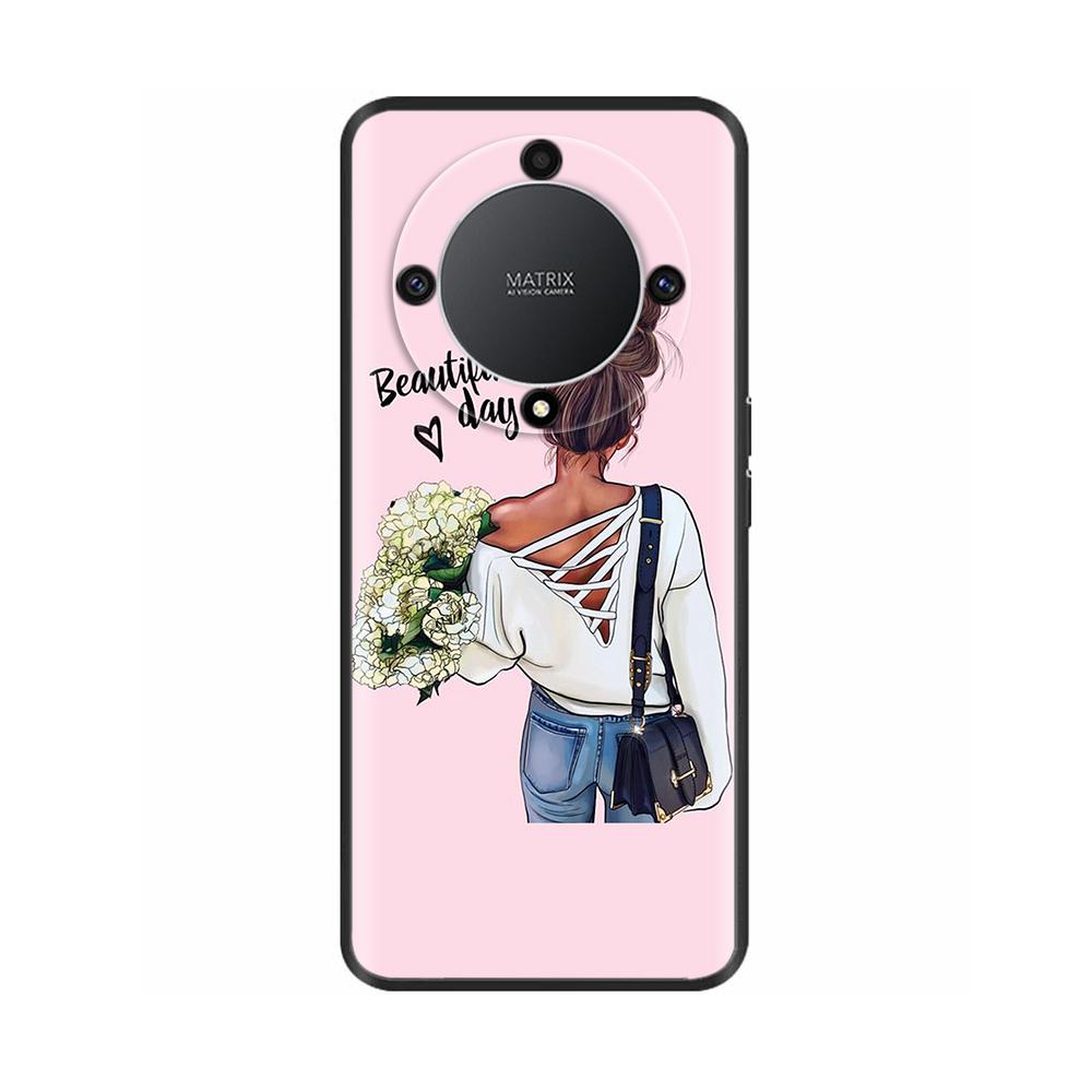 For Honor Magic6 Lite 5G Shockproof Back Cover Silicone Bumper Protective Phone Case On For Honor X9b Magic 6 Lite Fundas Cases