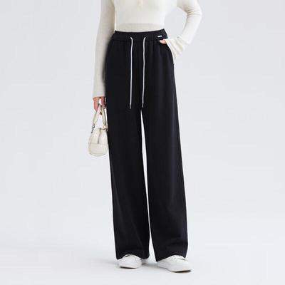 FivePlus Casual Elastic Waist Straight-Leg Pants