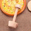 Kitchen Baking Supplies Eggtart Mold Pastry Pusher Wooden Egg Tart Tamper Cake Tools