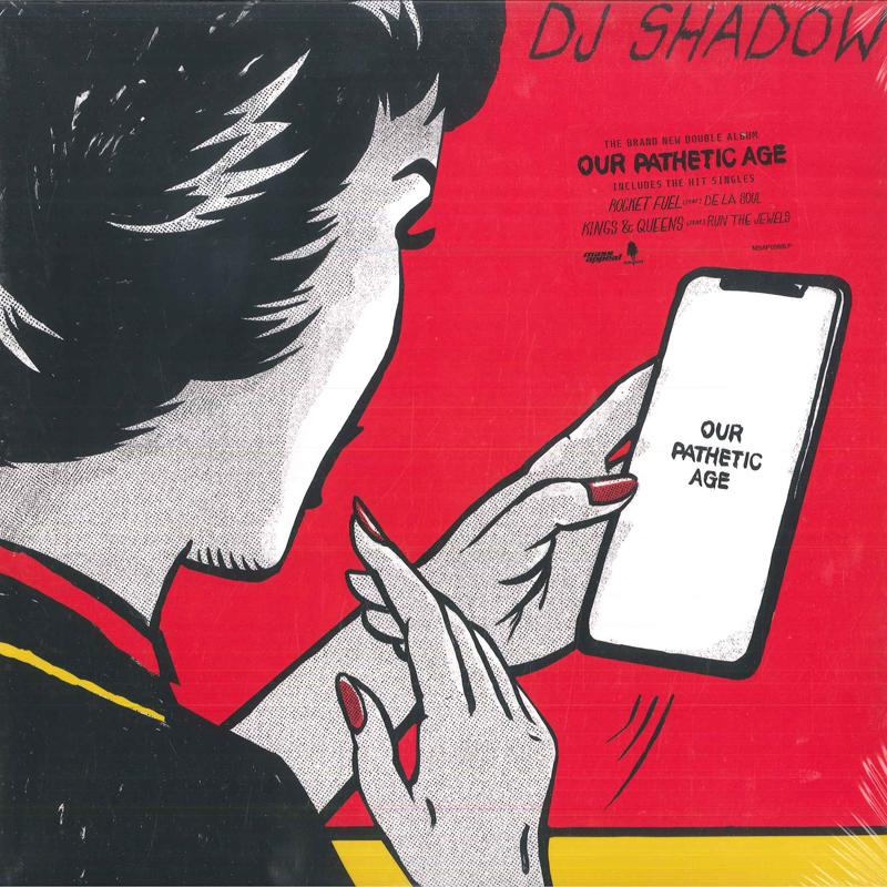 LP Record DJ SHADOW - Our Pathetic Age(Red Sleeve)(Limite MSAP088REDSLEEV Mass Appeal, Li 2019 Japan Rap & Hip-Hop/R&B