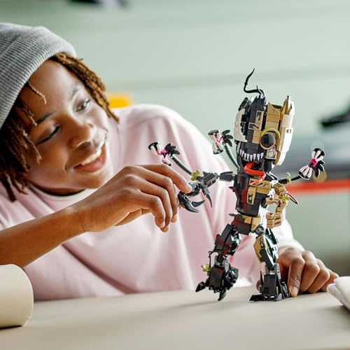 LEGO Super Heroes Venomized Groot Toy, Perfect as a Birthday or Christmas Gift for Boys and Girls Ages 10, 11, and 12, Elementary School Students, Mar