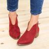 New High Heel Pointy Thick Heel Boots Party Leopard Print  Shoe Ladies Outdoor Comfortable Casual Women's Boots