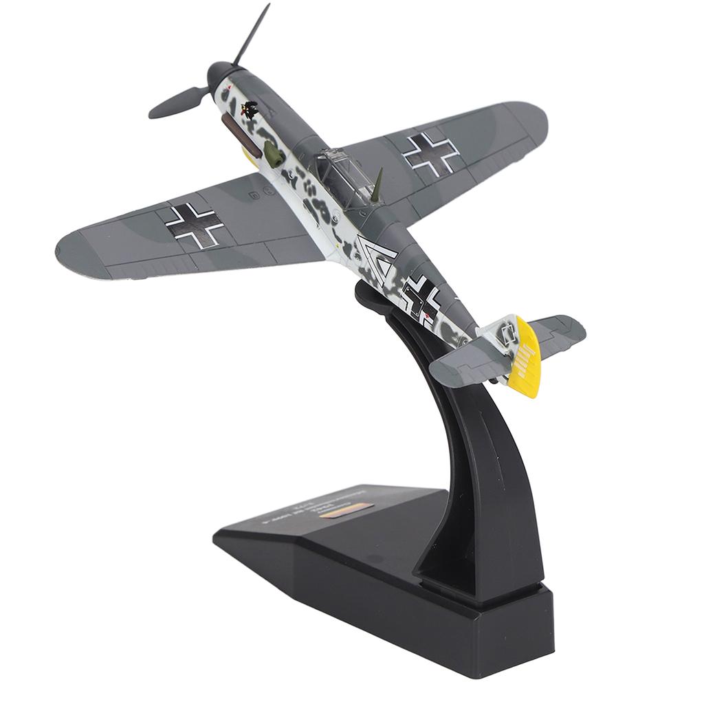 1:72 Scale BF109 Fighter Planes Model High Stimulation Alloy Airplane Collection Model