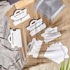 M-Modern-100Piece Bracelet Display Cards Jewelry Display Hanging Card  Bracelet Packaging Necklace Cards With Bags ,White