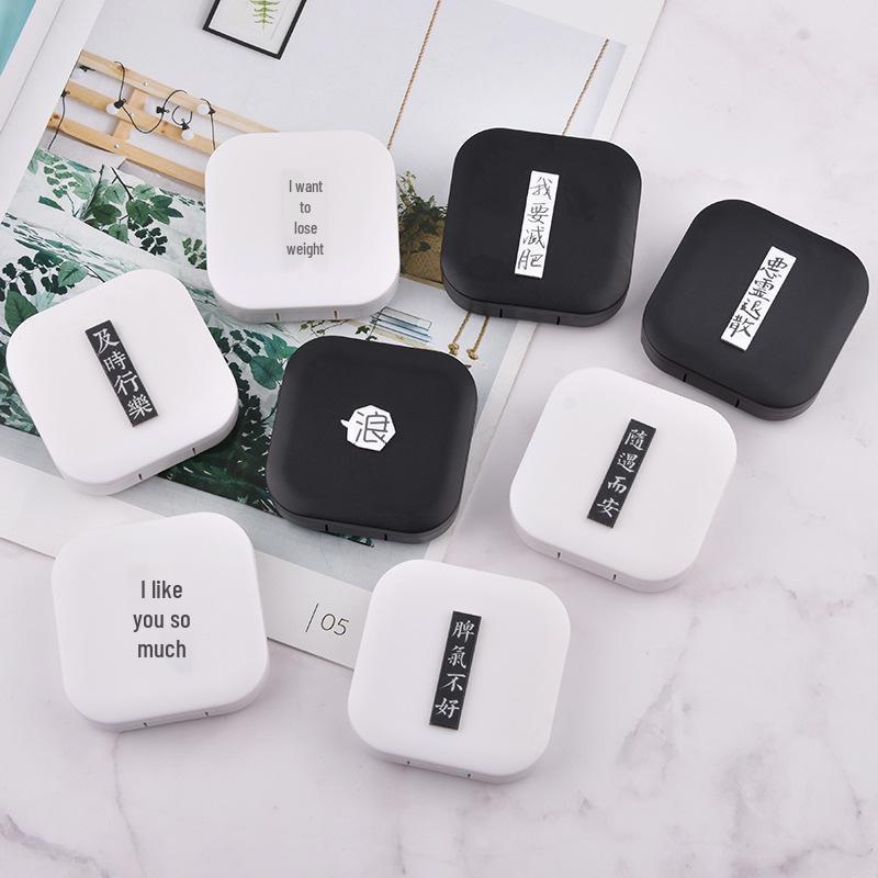 

Trendy Internet Slang Character Contact Lens Case