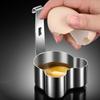 2pcs Stainless Steel Egg Poacher with Hook Poached Egg Mold Kitchen Gadgets Boiled Egg Mold  Hotpot